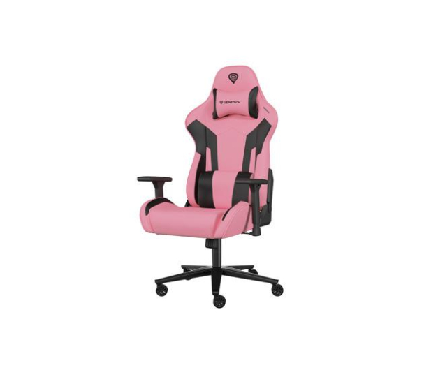 Genesis Fotel gamingowy Nitro 720 różowo-czarny - 1079614 - zdjęcie 2